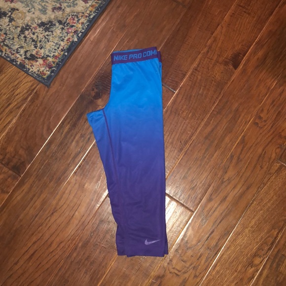 Nike Pants - Ombré Nike Pro Combat Leggings